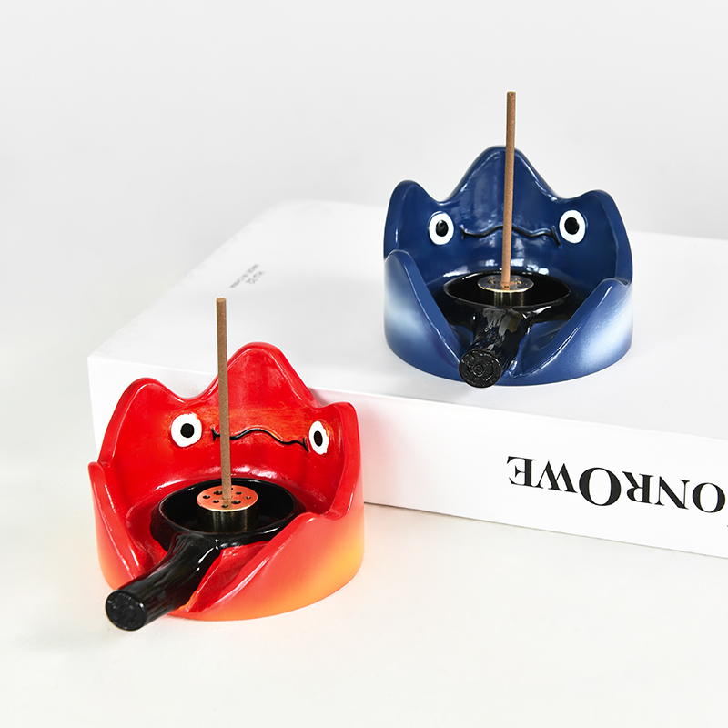 Chopstick Rest Ceramic - Perlengkapan Anime Howl's Mobile Castle Kartun