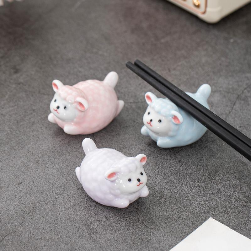 1 buah Rak Sumpit Keramik Bent - Chopstick Rest Ceramic ulasan dan harga