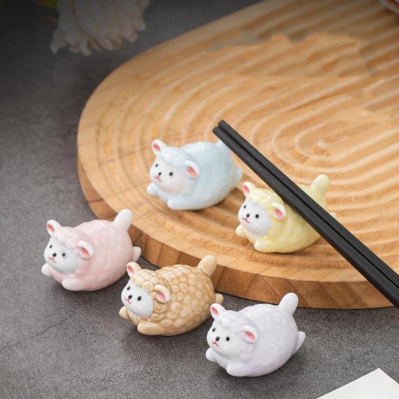 1 buah Rak Sumpit Keramik Bent - Chopstick Rest Ceramic ulasan dan harga