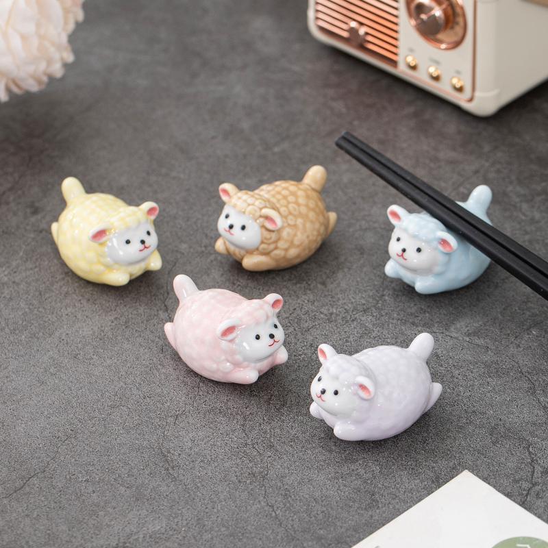 1 buah Rak Sumpit Keramik Bent - Chopstick Rest Ceramic ulasan dan harga