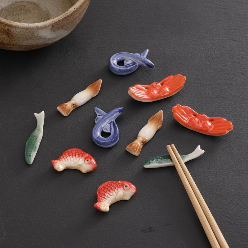 Tempat Sumpit Keramik Bentuk I - Chopstick Rest Ceramic ulasan dan harga