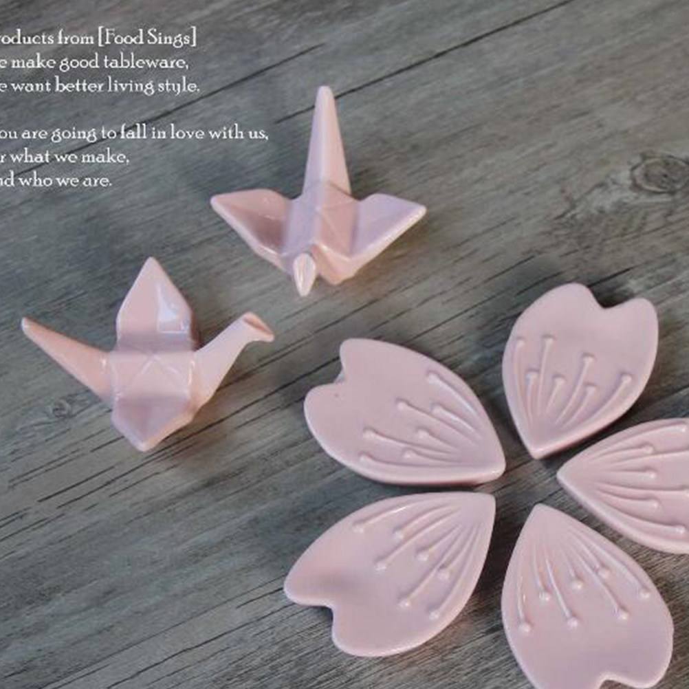 4 Buah Penyangga Sumpit, Tempa - Chopstick Rest Ceramic ulasan dan harga