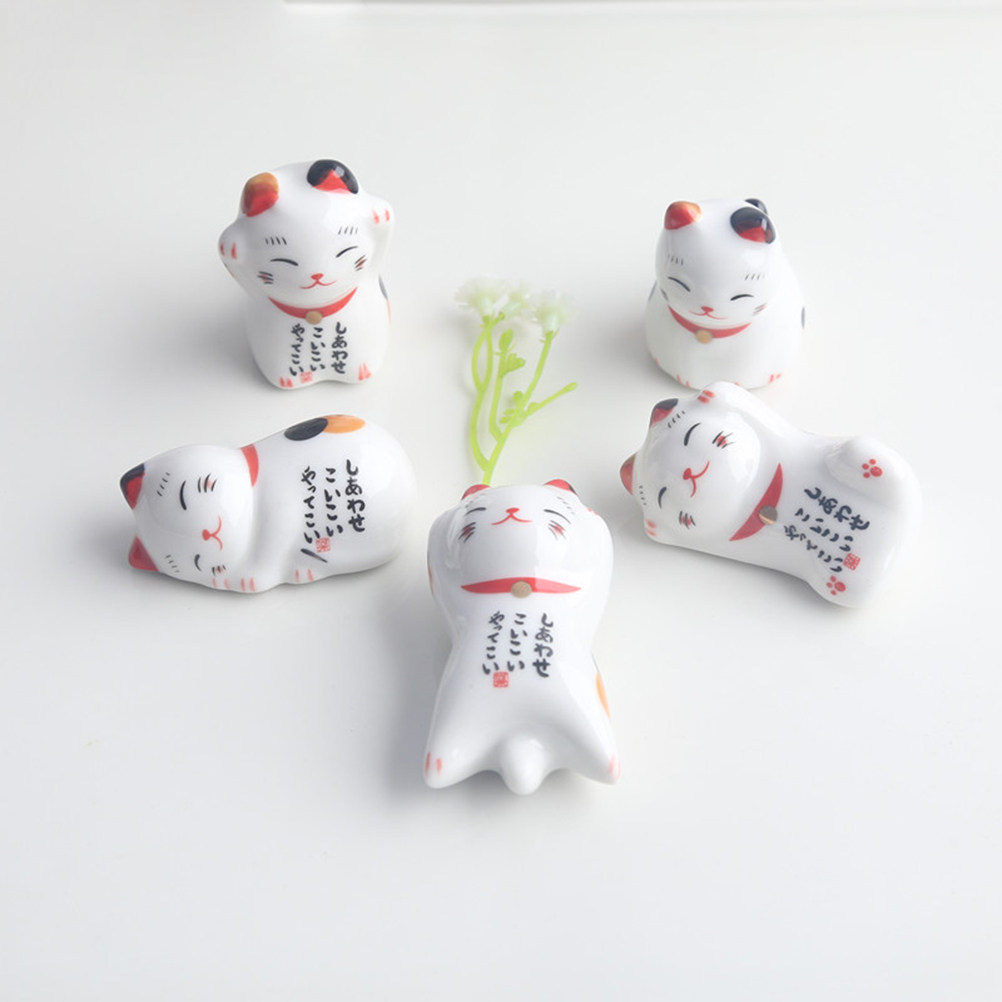 6Pcs Penyangga Sumpit Keramik  - Chopstick Rest Ceramic ulasan dan harga